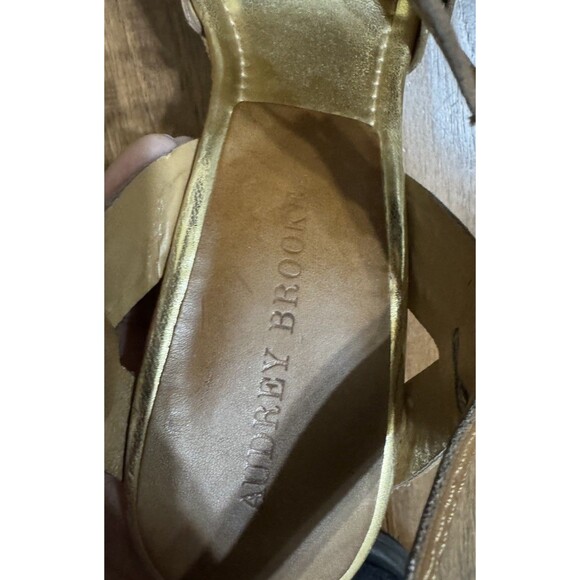 Retro Addery Brooke Wedge Sandal Size 9M Beige Platform Espadrille Shoe Chic - Picture 4 of 6